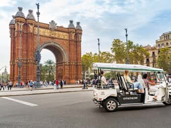 Barcelona: Prywatna wycieczka po mieście Eco Tuk Tukiem