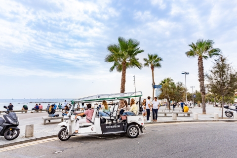 Barcelona: City Tour prywatnym elektrycznym Tuk Tuk3-godzinna wycieczka po mieście elektrycznym Tuk-Tuk