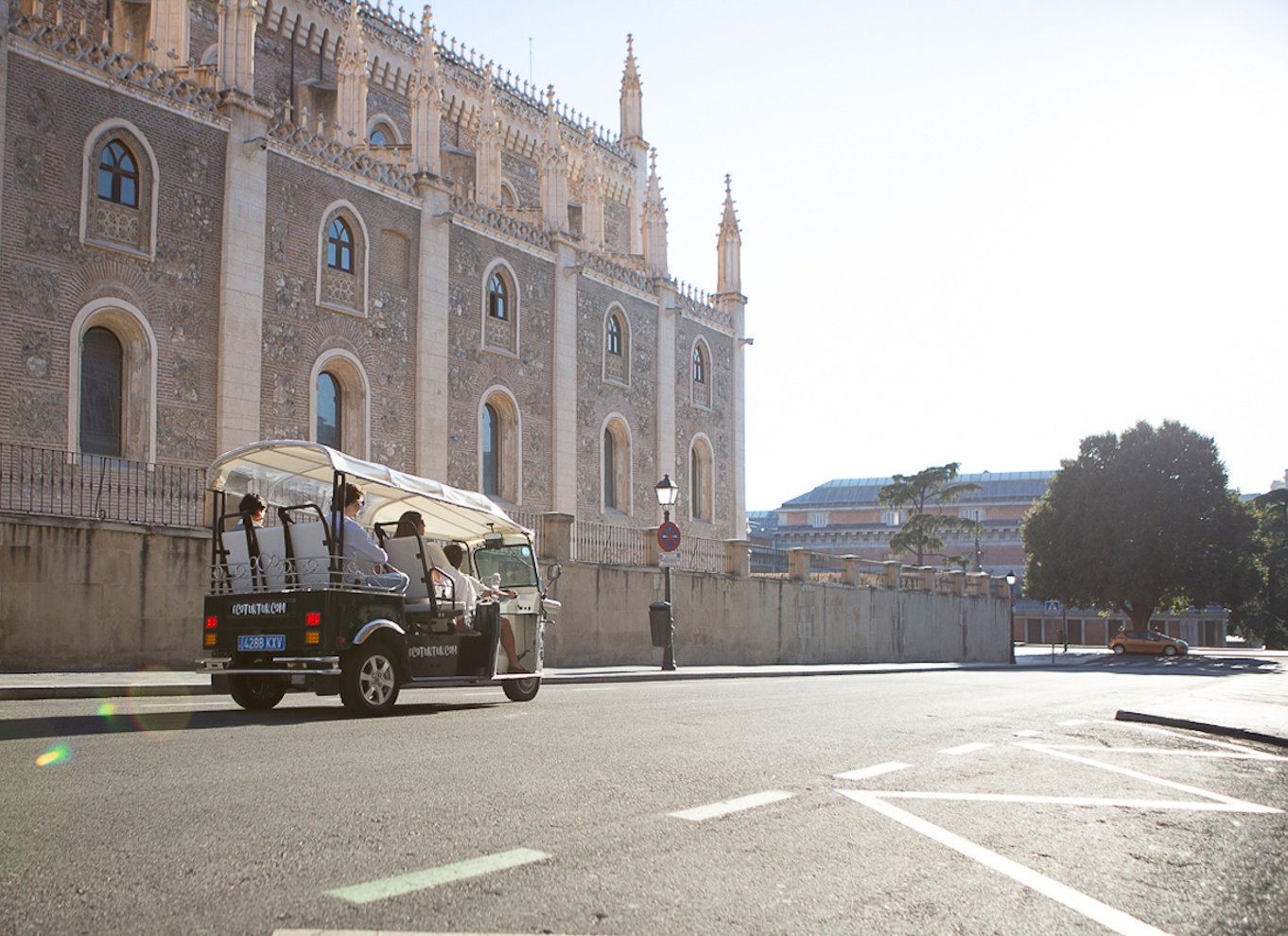 Madrid: Privat tur med Eco Tuk Tuk