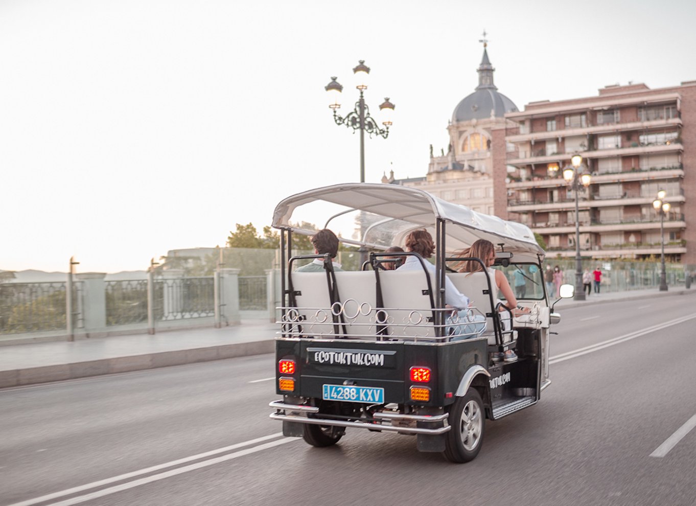 Madrid: Privat tur med Eco Tuk Tuk