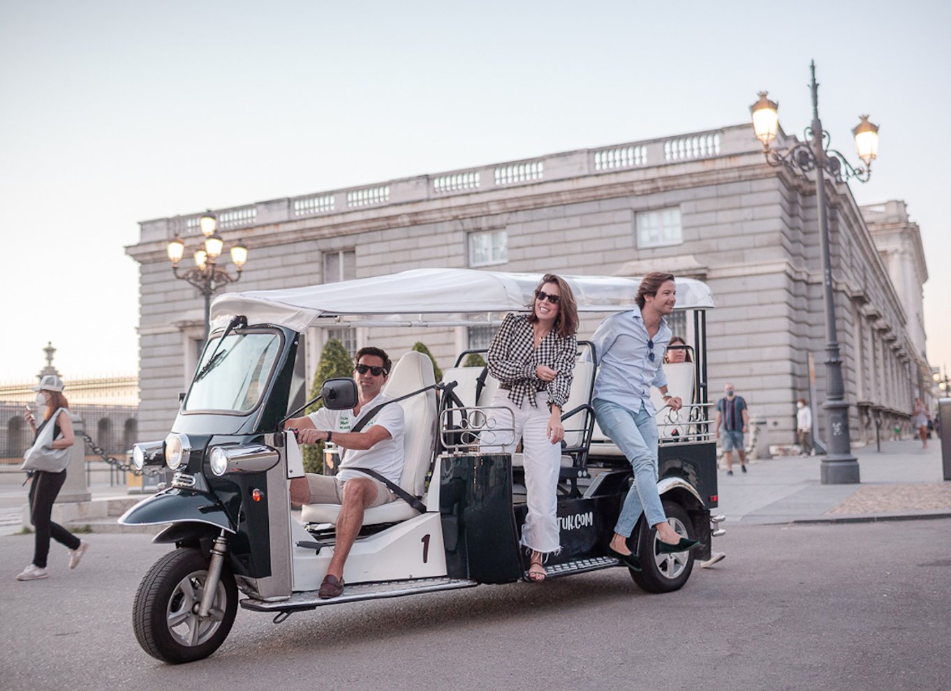 Madrid: Privat tur med Eco Tuk Tuk