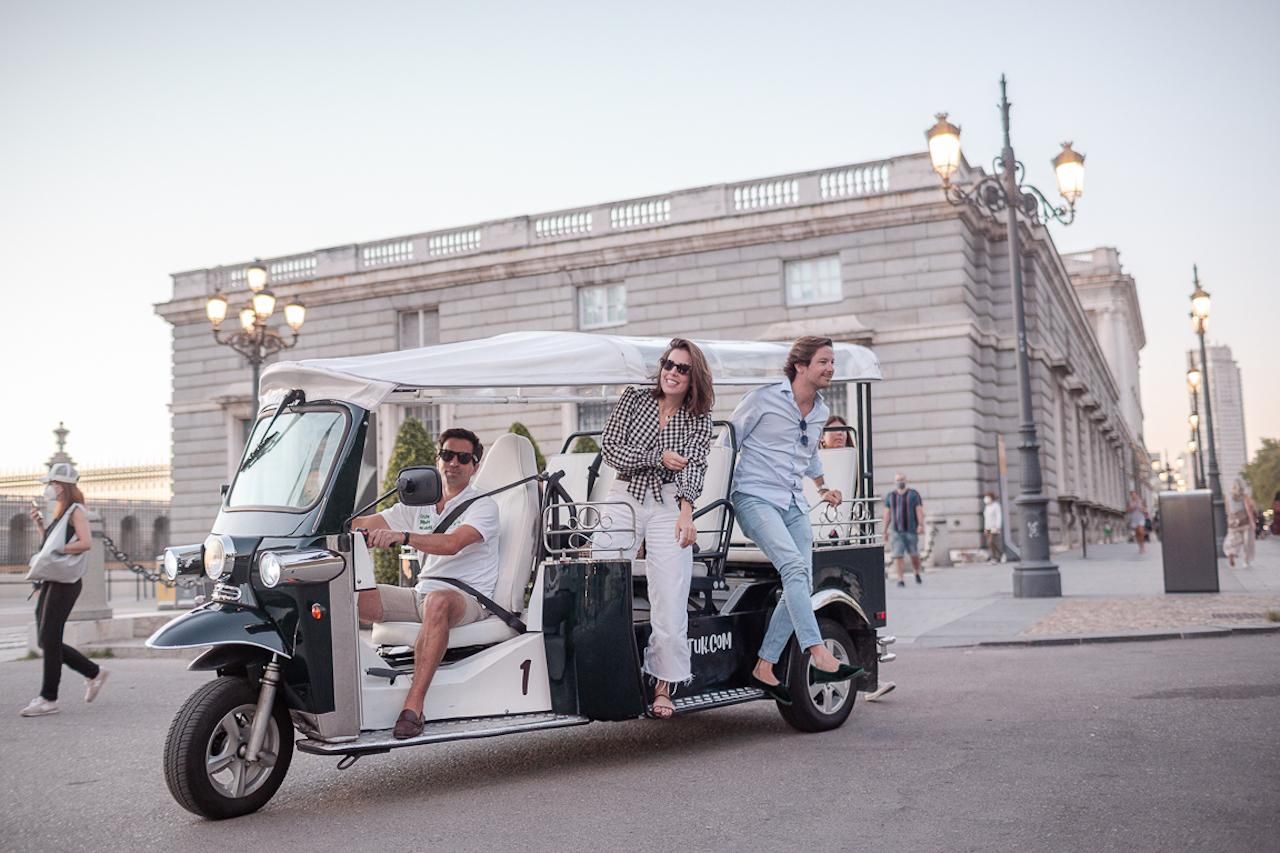 Madrid: Private Städtetour mit dem Öko-Tuk-Tuk