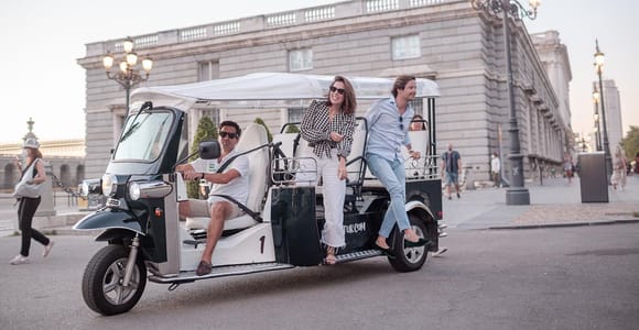 Madrid: Private Städtetour mit dem Öko-Tuk-Tuk