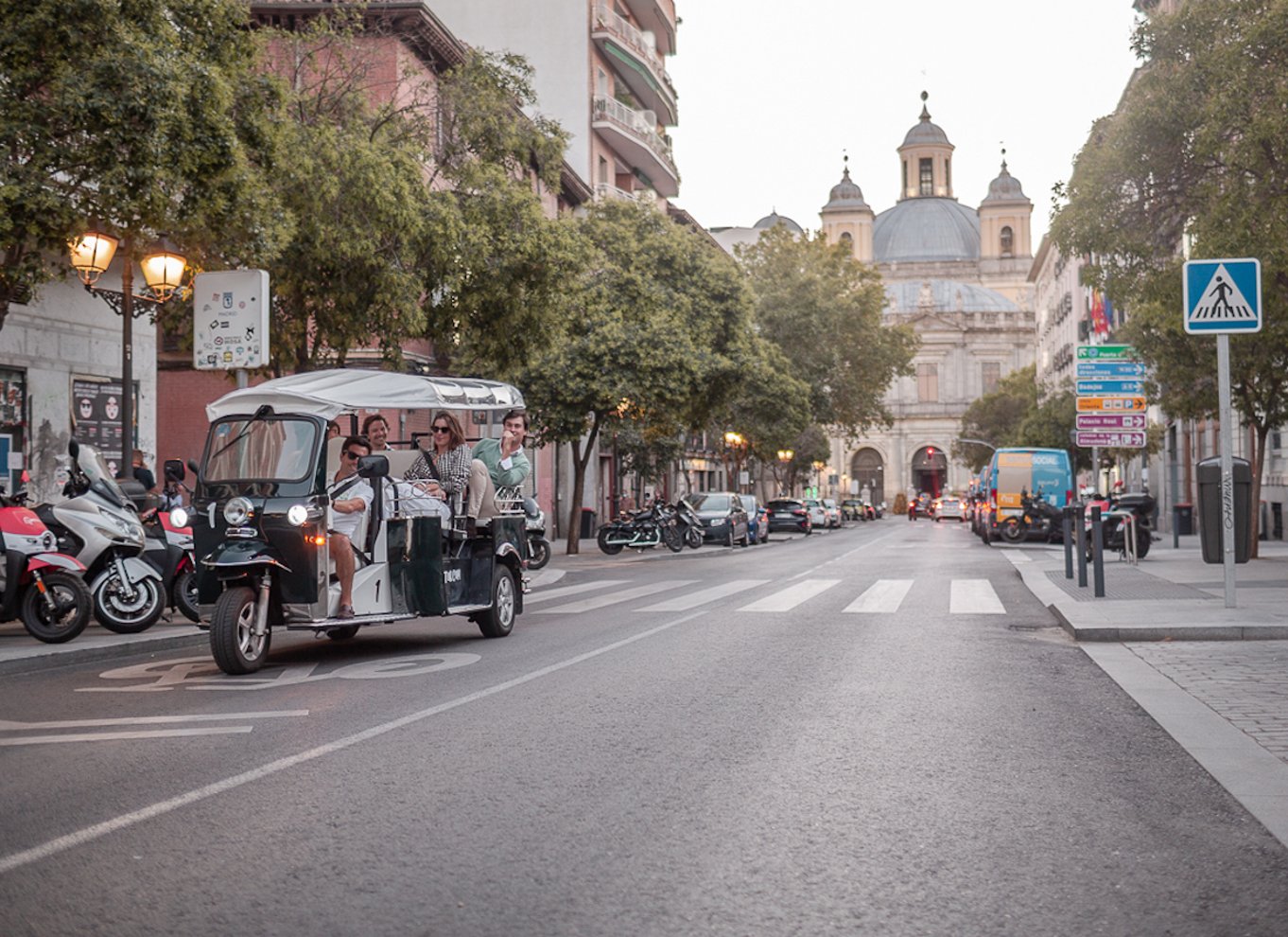 Madrid: Privat tur med Eco Tuk Tuk