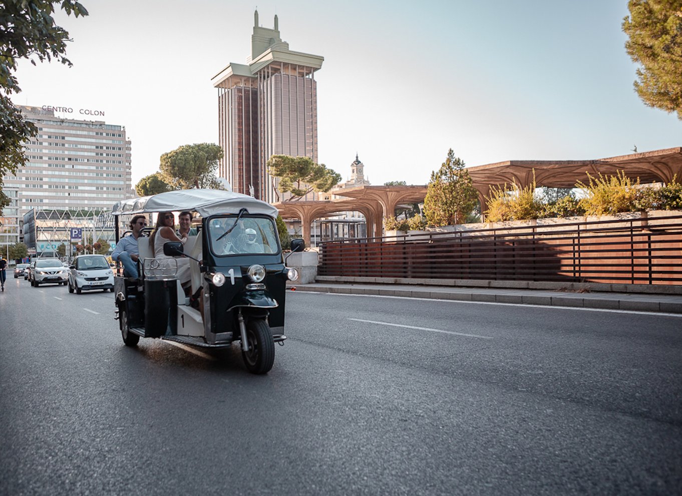 Madrid: Privat tur med Eco Tuk Tuk