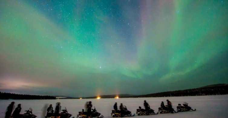 Levi: Northern Lights Moottorikelkkasafari ja nuotiopiknik | GetYourGuide