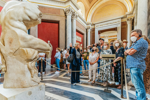 Roma: Visita ao Vaticano, Capela Sistina e Basílica de São PedroTour guiado em alemão