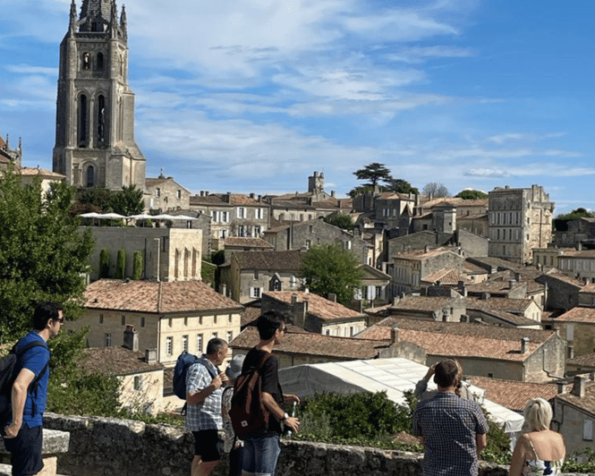 Desde Burdeos Excursión de media jornada a Saint Émilion con cata de