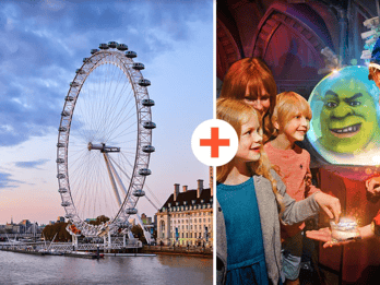 DreamWorks Shrek's Adventure e London Eye: Biglietto cumulativo