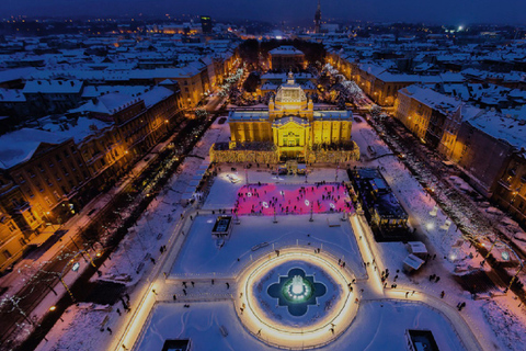 Desde Viena: Excursión privada de un día por la ciudad de Zagreb