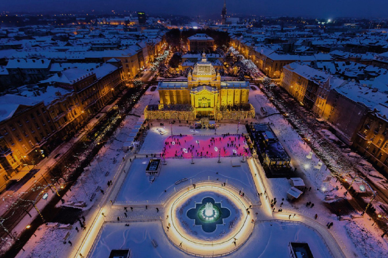 Viagem privada de um dia à capital croata Zagreb inc. guia localDe Viena: excursão privada de um dia a Zagreb pelos destaques da cidade