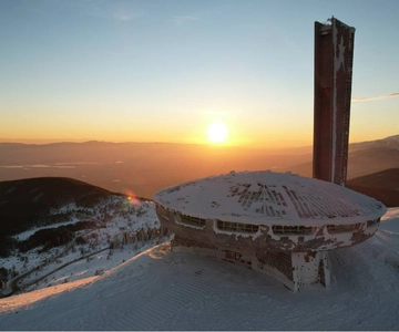 From Sofia: Buzludzha Monument and the Rose Valley