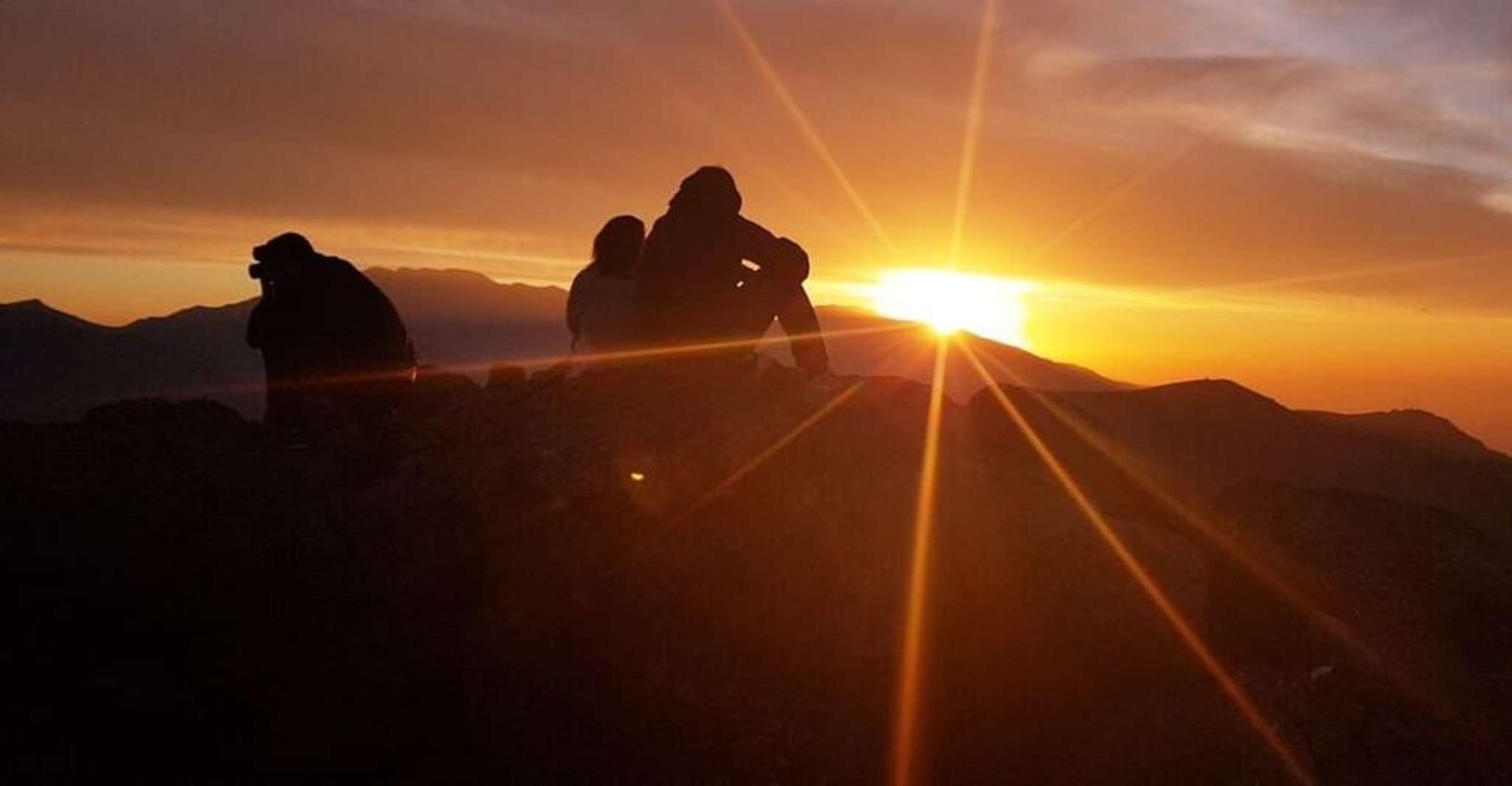 De Santiago, coucher du soleil à Valle Nevado dans les Andes - Hizvo