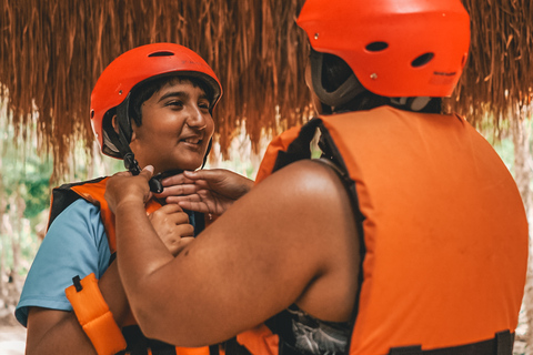 Riviera Maya: excursion de plongée en apnée avec tortues et cénote