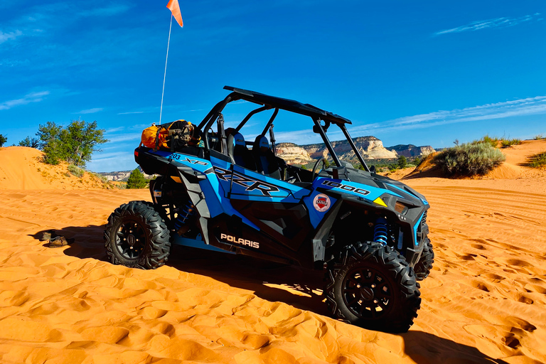 Kanab: Peek-a-Boo Slot Canyon ATV Self-Driven Guided Tour 4-Person UTV