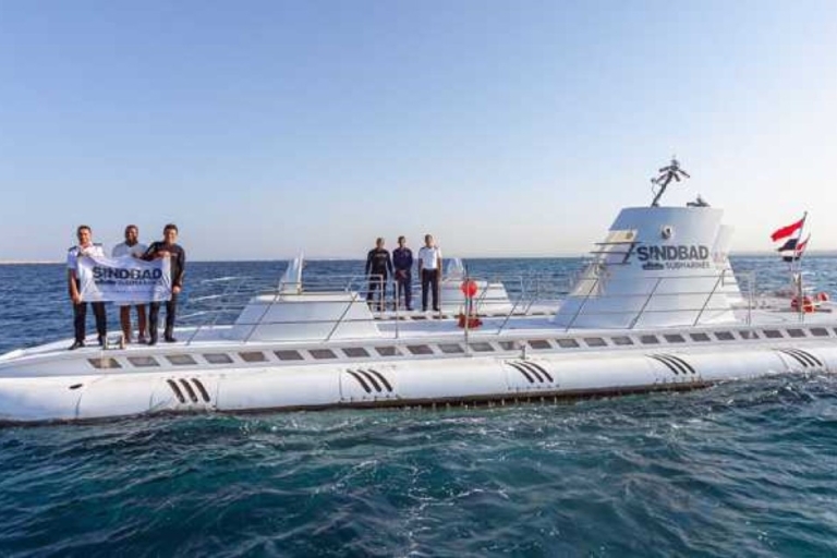 Hurghada: Sindbad Submarine 3-Hour Tour with Hotel Pickup Hurghada Sindbad Submarine: 3-Hour Tour