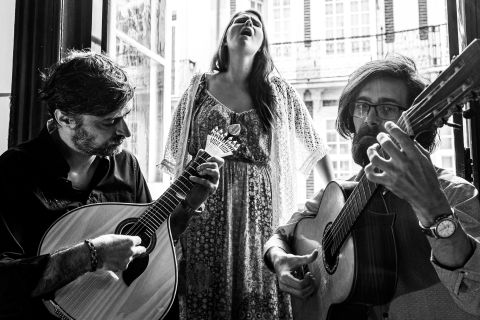 Porto: Fado Na Baixa Live-optreden met portwijn