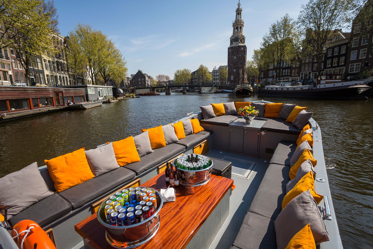 Amsterdam: Red-Light District Pub Crawl and Booze Boat Tour