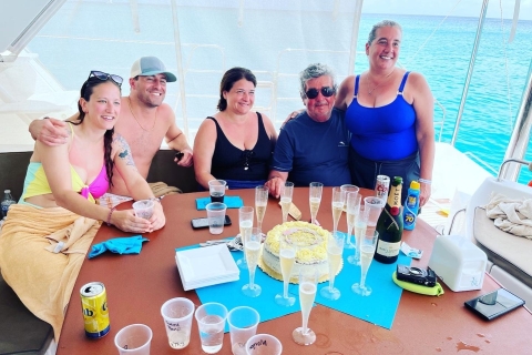 Saint-Martin : Croisière en catamaran de luxe avec déjeuner et boissons