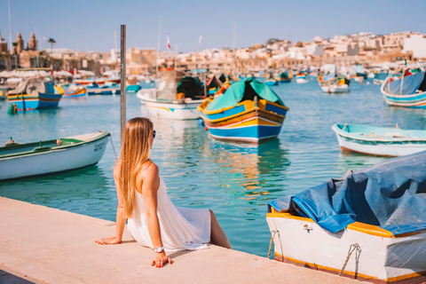 Z Valletty: Hagar Qim i Wied Iz-Zurrieq Blue Grotto Trip