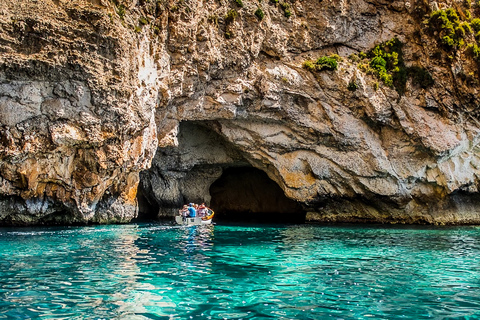 Desde La Valeta: viaje a la gruta azul de Hagar Qim y Wied Iz-Zurrieq