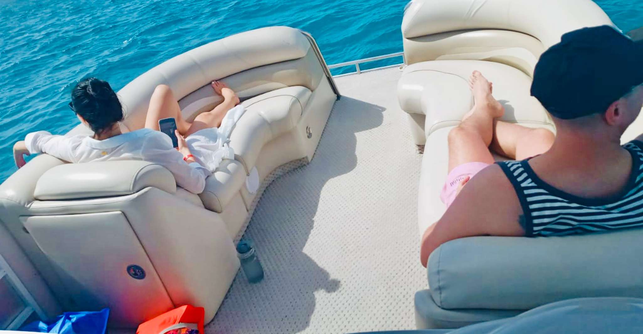 San Andres, Viagem de barco privada com aquário e paradas de praia - Hizvo