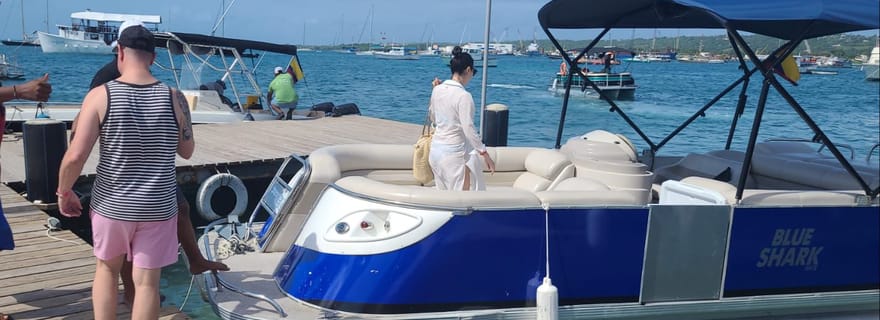 San Andres : Excursion en bateau privé avec arrêts au Tiki Bar et à Rose Cay