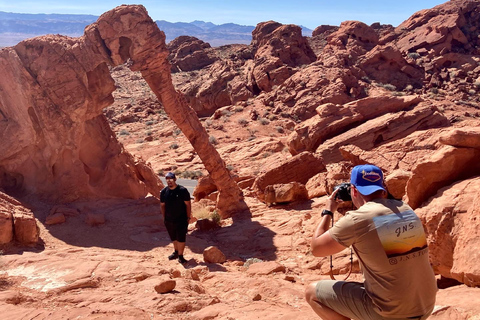 Las Vegas : Excursion d'une journée dans la vallée de feu et les sept montagnes magiques