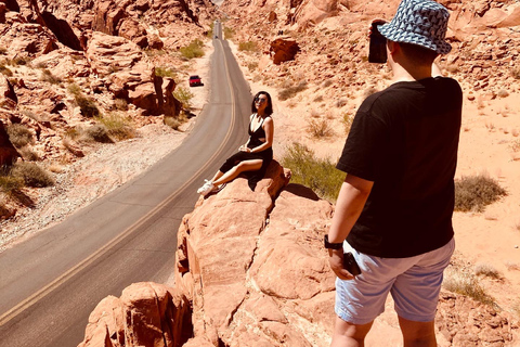 Las Vegas: Valley of Fire und Seven Magic Mountains Tagestour