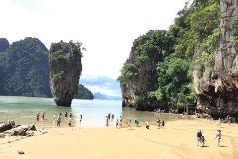 Phuket: James Bond Island Longtailbåt och båttur med havskanoter