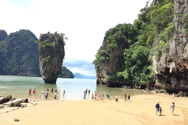 Phuket: Passeio de barco e canoa marítima pela ilha James Bond