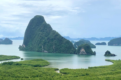 Phuket: James Bond Island Longtailbåt och båttur med havskanoter