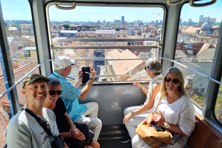 Zagreb: City Walking Tour w/ Funicular Ride and WW2 Tunnels