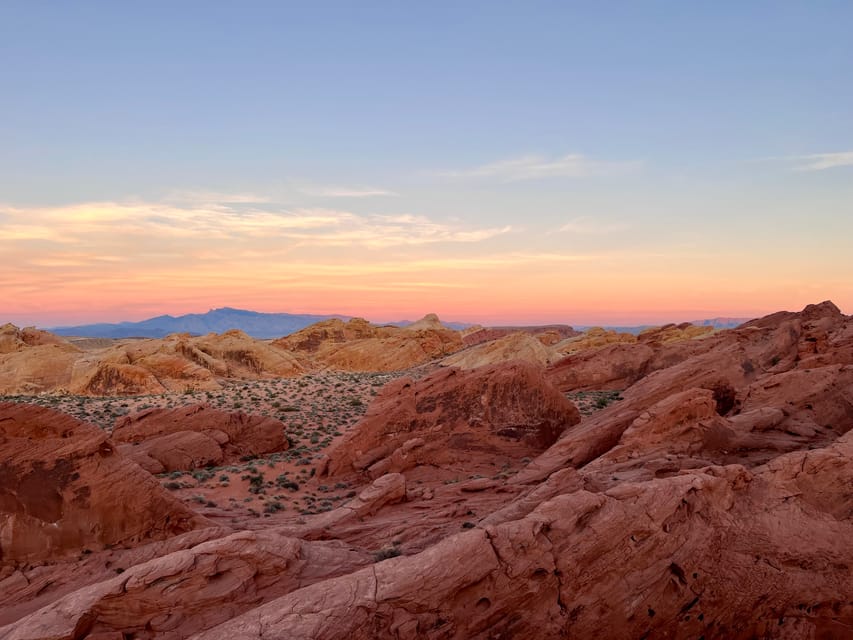 Las Vegas: Excursión al atardecer en el Valle del Fuego con traslados ...