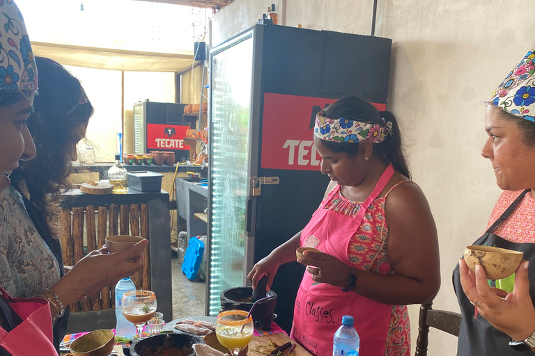 San José del Cabo:Cooking Class +Margaritas & Mezcal tasting