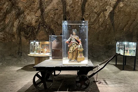Loulé : Billet de la collection d'art du patron des mineurs de Sainte-Barbe