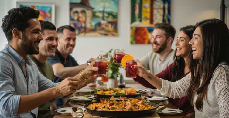Barcelona: Paella Cooking Class with Market Visit and More