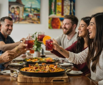 Barcellona: Corso di cucina sulla paella con visita al mercato e altro ancora