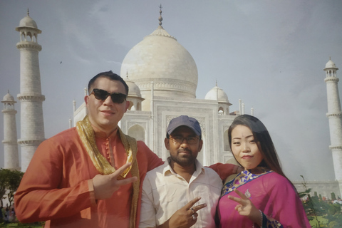 Agra: City tour com Taj Mahal, Mausoléu e visita ao Forte de AgraExcursão Taj Mahal, Mausoléu e Forte de Agra sem Ingressos