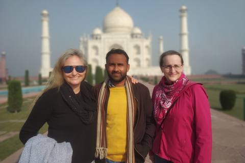 Agra: visite d'une journée complète de la ville avec le Taj Mahal et le Fort AgraOption standard