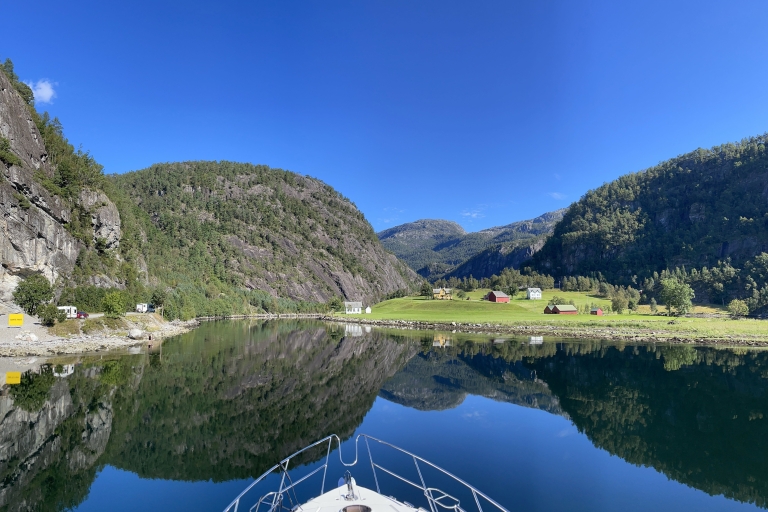 Z Bergen: prywatny rejs po fiordach Modalen z wodospadami