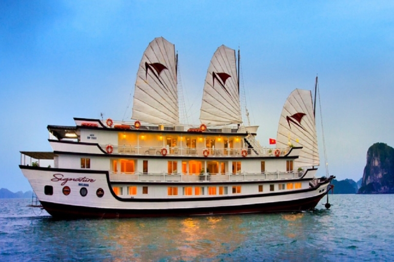 Ha Long: Bai Tu Long Bay 2-dniowy 5-gwiazdkowy rejs z kajakiem
