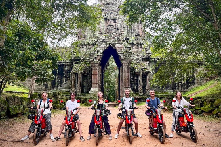 Desde Siem Reap: recorrido en bicicleta eléctrica por los templos y el amanecer de Angkor Wat