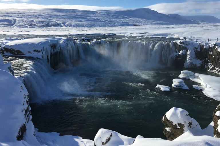 De Akureyri: Lago Myvatn e visita guiada a Godafoss