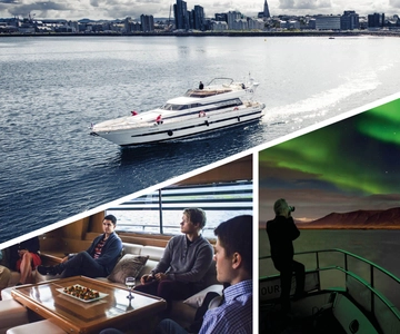 Reykjavik: Northern Lights Motor Yacht Cruise