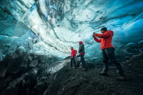 Skaftafell: Upplevelse av isgrottan