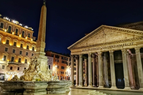 Rome bij Twilight Tour tussen de pleinen en fonteinen