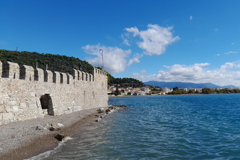 From Athens: Nafpaktos and Delphi Private Sightseeing Tour Nafpaktos and Delphi Private Tour (no guide included)