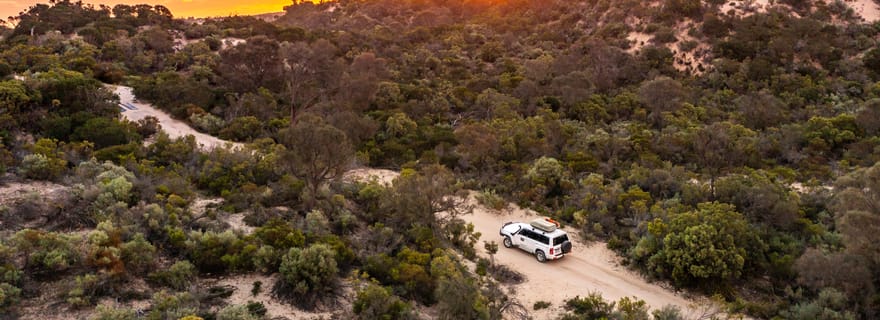 Port Lincoln : Visite des dunes de sable au coucher du soleil dans le parc national de Lincoln