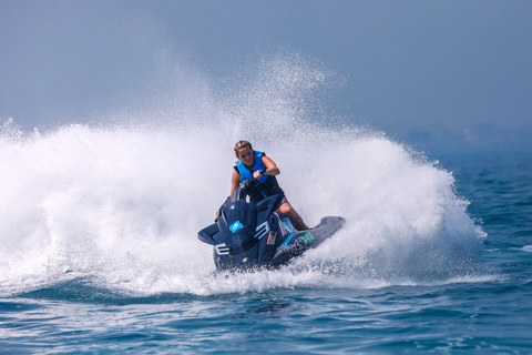 Dubai JetSki: Burj Al Arab, Burj Khalifa en AtlantisRit 30 minuten & fotopauze bij Burj Khalifa